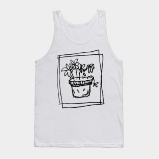 Flower plt Tank Top